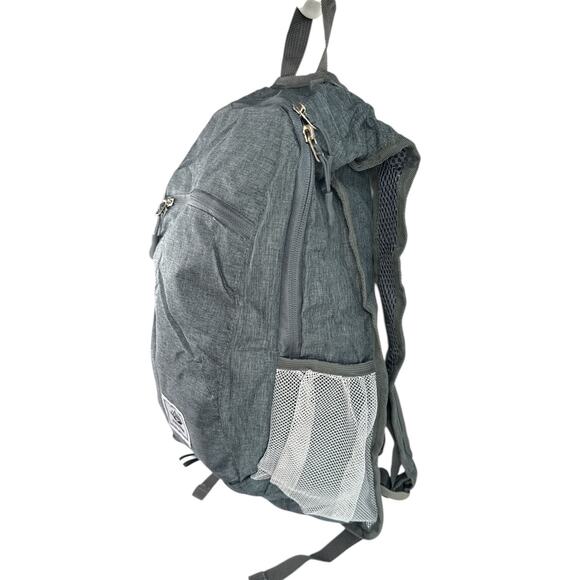 Foldable Lightweight Travel Backpack Dark Gray Packable with Pockets NWOT unisex - Picture 3 of 8